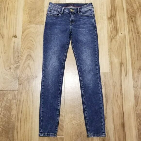 Tommy Hilfiger Greenwich Skinny Blue Jeans Size 2 Women's Denim (25 x 28) - Picture 1 of 11